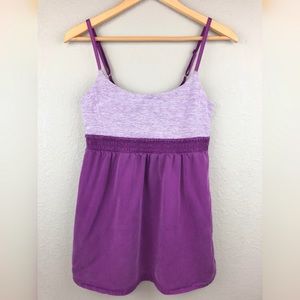 Lululemon Bliss Tank Spaghetti Strap Elastic Waist